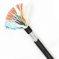 Câble de chaîne de traînée haute flexibilité CAT6A catégorie 6A PUR 8 cœurs double câble de caméra industrielle blindé fils électriques