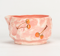 Kit de thé matcha avec chawan et support pour fouet en céramique rose et vert - Prix de gros