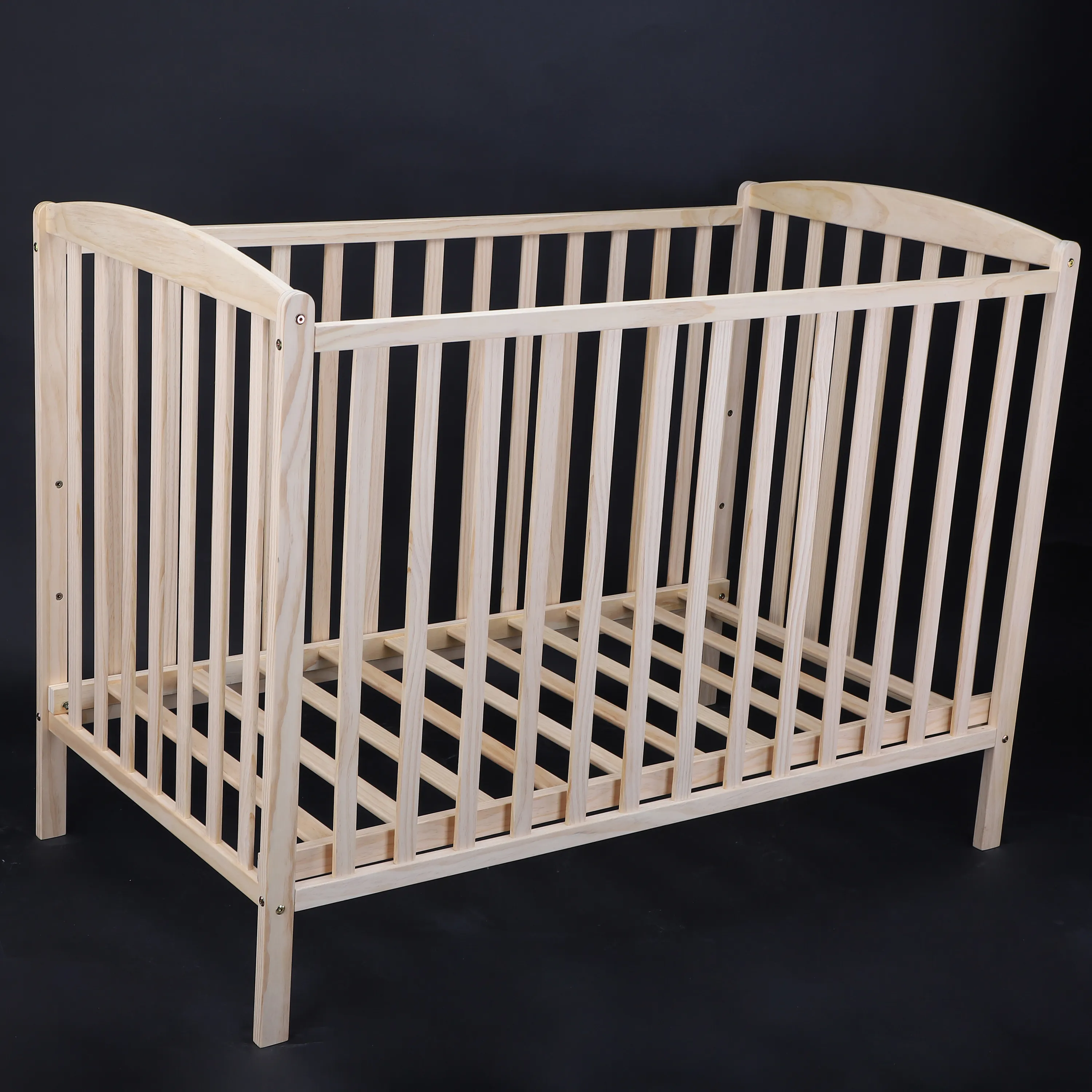Vendite dirette della fabbrica della mobilia di legno del lettino di legno solido stabile di prezzi di vendita