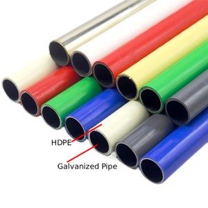 <span class=keywords><strong>Prix</strong></span> d'usine - Tube Lean en <span class=keywords><strong>acier</strong></span> revêtu de HDPE D28mm pour ligne d'assemblage - Product Image 4