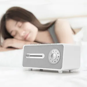 inveer 15w移动白噪声机无线充电，带hifi蓝牙扬声器，适用于酒店或卧室E05型