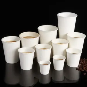 Vasos de Papel Desechables Impresos para Café, Bolsa de Vacío Compostable, Bicchieri Di <span class=keywords><strong>Carta</strong></span> Da Caff 3 Once, Bicchieri Di <span class=keywords><strong>Carta</strong></span> Da Caff 2 Once - Product Image 4