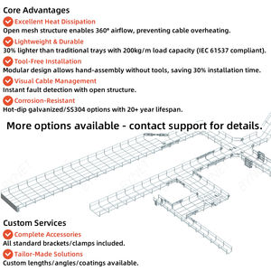 Support mural en T personnalisé pour chemin de câbles de taille moyenne Accessoire fréquemment utilisé - Product Image 6