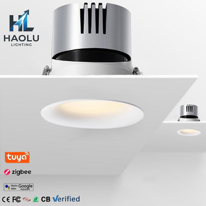 Spot LED encastré rond intelligent 10W 55mm, homologué SAA, à intensité variable, pour plafond - Meilleures ventes - Product Image 1