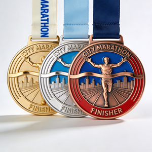 Nuevas llegadas: Medallas personalizadas con logo, diseño original, impresión por transferencia térmica, venta al por mayor, Medalla Milagrosa - Product Image 3
