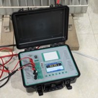 Micro-ohmmètre, testeur d'impédance de faible résistance de bobinage CC avec courant de sortie automatique de 5 mA/100 mA/300 mA/1 A/10 A