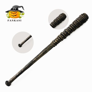 Bate de Béisbol de Plástico Fankasi para Halloween, Dorado, Bronce, Plateado, Forma Redonda, Decoración para Fiestas, Uso en Interiores - Product Image 1