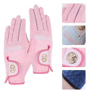 Fabricants américains directs, possibilité de personnaliser les gants de golf avec microfibre antidérapante et résistante à l'usure, utilisation en extérieur pour adultes et enfants - Product Image 3