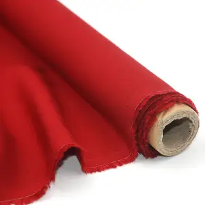 Vải Dệt Mềm 170Gsm Lót Giá Thấp Nhất Đầy Màu Sắc Đồng Bằng Nhuộm Twill Rayon Vải Cho Trang Phục