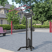 Station de musculation multifonction compacte unisexe à câble simple pour entraînement de traction haute, équipement de fitness commercial et domestique