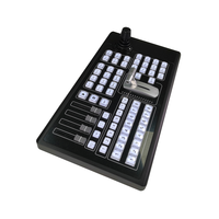 Console de contrôle de streaming vidéo en direct EZOLEN EZ-JK105VB VMix avec joystick à 3 axes à effet Hall pour traduction et interprétation simultanée