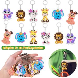 Set de 48 Artículos de Fiesta con Temática de la Selva <span class=keywords><strong>para</strong></span> Cumpleaños, <span class=keywords><strong>Halloween</strong></span> y Pascua, con Juguetes Pequeños <span class=keywords><strong>para</strong></span> Niños - Bolsas de Regalo Creativas - Product Image 5