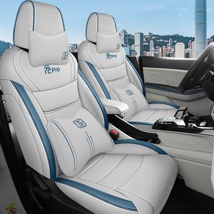 Fundas <span class=keywords><strong>de</strong></span> Asiento <span class=keywords><strong>de</strong></span> Coche <span class=keywords><strong>de</strong></span> Cuero Personalizadas para BYD Yuan Pro, Juego Completo, Tamaño Original, Impermeables, <span class=keywords><strong>Precio</strong></span> <span class=keywords><strong>de</strong></span> Fabricante para Decoración Interior <span class=keywords><strong>de</strong></span> Automóviles - Product Image 4