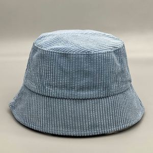 Wholesale Blank Corduroy Bucket <b>Hats</b> Unisex Summer Travel <b>Beach</b> Fisherman Cap <b>for</b> Men <b>Women</b> Teens Promotion Gift - Product Image 4