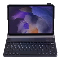 A08 Casing Kulit Keyboard Nirkabel, Sarung untuk Samsung Galaxy Tab A8 Tablet Keyboard Nirkabel Ultra-tipis