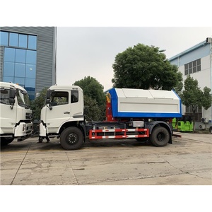 Camion à benne basculante DONGFENG 4*2 avec fonction de compactage, camion chargeur hydraulique pour la collecte des déchets - Product Image 5