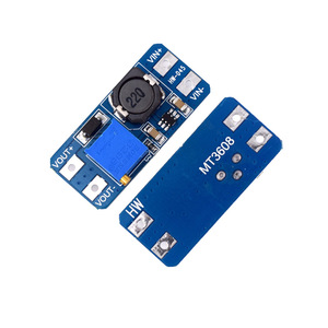 บอร์ดเพิ่มแรงดันไฟฟ้า MT3608 2A SMT แบบติดตั้งภายนอก 2/24V เป็น 5/9/12/28V ช่วงแรงดันไฟฟ้าเข้ากว้าง  โมดูลแปลงไฟ DC-DC ปรับแรงดันได้ มีสินค้าในสต็อก - Product Image 1