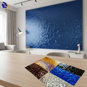 <span class=keywords><strong>Película</strong></span> Decorativa PET con Efecto de Ondas de Agua, Resistente al Agua y a los Arañazos, con Recubrimiento UV, 1000 Metros MOQ, Suministro Directo de Fábrica - Product Image 1