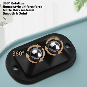 Double Bead 360-Grad-Drehung Sticky Pulley Mini-Lenk rollen - Product Image 4