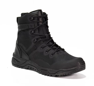 Chaussures de randonnée légères et respirantes TSB4 noires pour hommes, bottes à la cheville personnalisées - Product Image 1