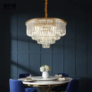 现代金色吊灯装饰照明餐厅美式水晶灯吊灯