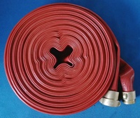 Double tuyau d'incendie en caoutchouc certifié BS6391 durable et flexible pour l'usage de bâtiment