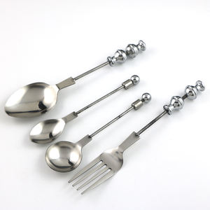 Accesorios de cocina en stock, decoración de cuentas DIY, cortador de Pizza con cuentas, cucharas, tenedores, utensilios, herramientas, juegos de vajilla con cuentas - Product Image 3