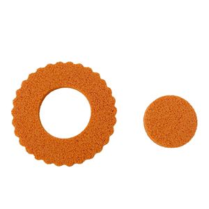 Junta de sellado de goma naranja Amy de 120*60 mm para reemplazo de tapa de tanque de combustible - Product Image 1