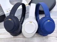 Nouveauté 2025 : Casque sans fil supra-auriculaire WH-1000XM4 avec codec AAC, micro à faible latence pour appels téléphoniques, DJ et usage sportif