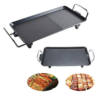Plaque de cuisson électrique Aifa antiadhésive extra large pour barbecue, grillades et shawarma