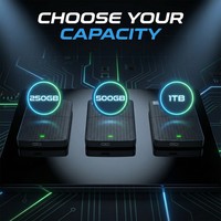 TISHRIC Disco Rigido Esterno da 2,5 Pollici 500GB HDD SATA a USB3.0 Alta Velocità Portatile per PC Laptop TV PS4 PS5
