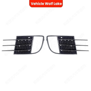 Bisel de Luz Antiniebla Delantera para Volkswagen Golf 6 GTI 2009-2013, Cubierta de Parachoques Delantero de ABS con Orificio, Marca Wolf Lake - Product Image 5