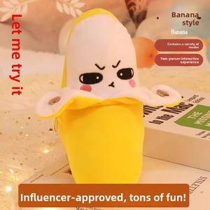 Juguete de Peluche Interactivo con Sonidos de Frutas (Plátano, Fresa, Zanahoria, <span class=keywords><strong>Pera</strong></span>) para Cantar y Divertirse en Familia - Product Image 1