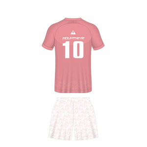 Uniforme de Baloncesto, Camiseta con Diseño Personalizado, Cuello <span class=keywords><strong>en</strong></span> V, Conjunto de Jersey de <span class=keywords><strong>Fútbol</strong></span>, Logotipo, Nombre, Número, Equipación de <span class=keywords><strong>Fútbol</strong></span> OEM, Pantalones Cortos para Hombre, Entrenamiento de Equipo - Product Image 2