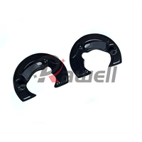 Déflecteur d'air pour disque de frein en fibre de carbone sèche style N pour BMW G87 M2 G80 M3 G82 M4 2021+