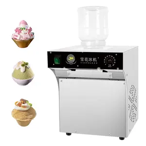 Commercial milk snow bingsu shaved ice machine 90kg automatic snow flake ice machine Korean bingsu machine outdoor