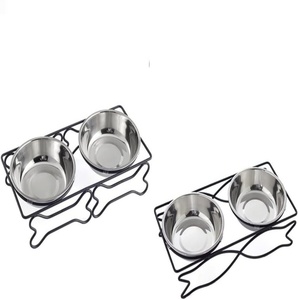 Comedero para Mascotas de Acero Inoxidable, Grueso, Duradero y de Gran Capacidad, para Perros y Gatos, para el Hogar y Viajes, Alimentación sin Desorden - Product Image 2