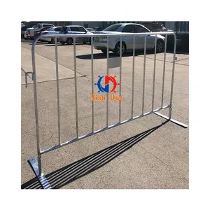 4ftx7ft Security Portable Galvanized Steel Crowd Control Barrier