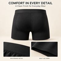 Boxers pour hommes HAGO, prix d'usine, tissu élastique pour les modes de vie actifs
