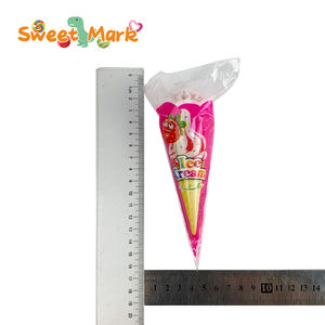 <strong>Halal</strong> Candy Mini Ice Cream Fruity Marshmallow and Crispy <strong>Cone</strong> in Bottle - Product Image 5