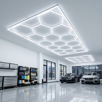 Lumière LED 6000K - Lumière douce et brillante pour garage, atelier et detailing automobile - Portable, alimentée par courant alternatif, IP20