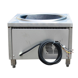 8KW công suất cao nhà bếp Thương mại cảm ứng bếp thép không gỉ Sưởi ấm nhanh nồi súp cho khách sạn điều khiển cảm ứng - Product Image 5