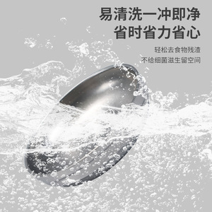 Stainless Steel Double Layer Bowl Dishwasher Safe For Home Use - Product Image 1