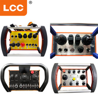 Télécommande sans fil étanche LCC - Système de contrôle proportionnel hydraulique pour grues et camions