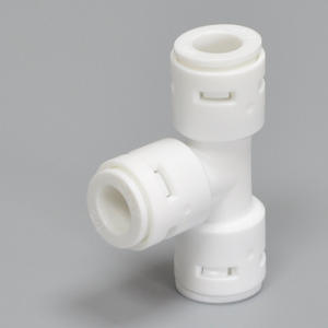 Conector en T de Plástico POM para Tubería de 3/4, Accesorio para Filtro de Agua, Conexión Rápida de Tres Vías para Máquina de Ósmosis Inversa - Product Image 1