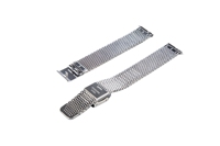 Correa de reloj milanesa de 14mm al por mayor correa de reloj personalizada OEM con patrón en relieve de acero inoxidable 316L para Samsung Huawei Xiaomi