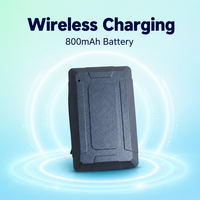 Traceur GPS Mini pour Véhicule 4G LTE Cat1 800mAh avec Suivi en Temps Réel WiFi LBS GSM/GPRS Montage sur Tableau de Bord