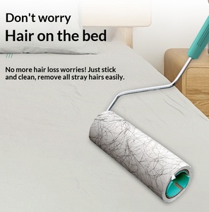 <strong>Lint</strong> Sticking Roller Paper <strong>Roll</strong> for Clothes-Portable Eco-Friendly Durable Reusable 16cm - Product Image 3