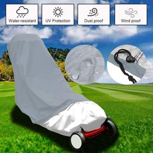 UV-resistant Rainproof & Abrasion-Free 210D Oxford Cloth Gray Protective Cover for Outdoor Lawnmower <b>Mower</b> <b>Parts</b> & <b>Accessories</b> - Product Image 5