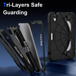Funda Resistente con Diseño de <span class=keywords><strong>Spiderman</strong></span> para iPad Mini 6 <span class=keywords><strong>2021</strong></span> Mini 7 2024 con Soporte, Funda Protectora para Niños - Product Image 2
